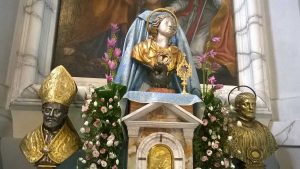 Il busto di santa Marta