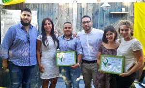 Terracina - Coldiretti - I premiati di Viterbo con i delegati