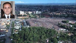 Il concerto di Vasco al Modena Park - Nel riquadro Gennaro Tornatore