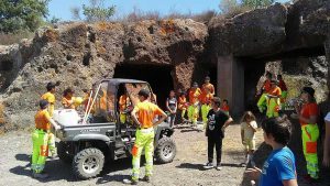 Protezione civile in azione