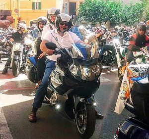 Ischia di Castro - la festa del motociclista
