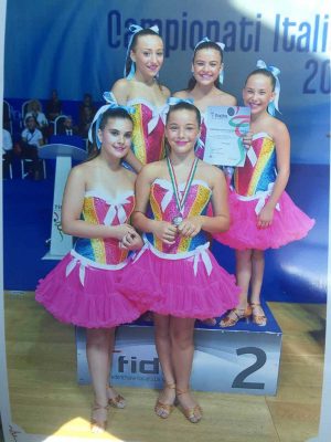 Le cinque ragazze della Synchro, Aurora Boccialoni, Sara Porta, Caterina Assettati, Gaia Santomauro e Chiara Delle Monache