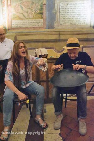 Laura Antonini e Roberto Pecci