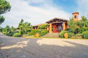 Il ristorante Villa san Michele