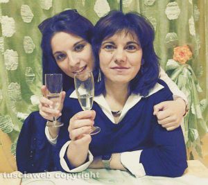 Antonella De Luca con la figlia Noemy