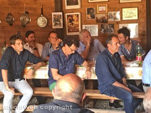 Il pranzo del centrodestra a Tuscania