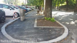 Viale Trieste - Terminati i lavori di risanamento del marciapiede
