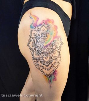 Un tatuaggio di Nicola Burratti