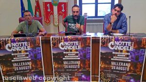 Presentazione della Notte delle candele a Vallerano