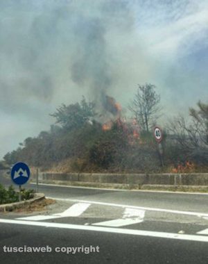 L'incendio sulla Cassia bis