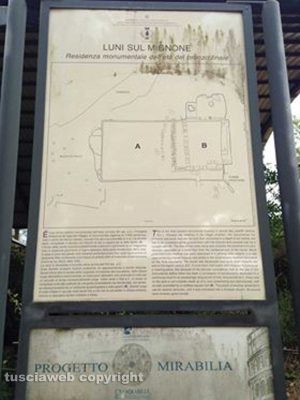 Blera - Sito archeologico in località Lumi sul Mignone