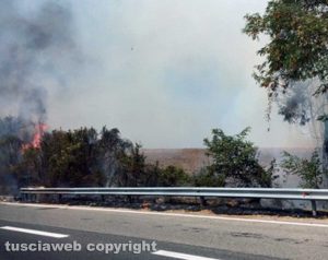 L'incendio sulla Cassia bis