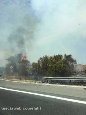 L'incendio sulla Cassia bis