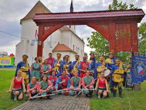 Sbandieratori e musici Santa Rosa a Heves in Ungheria