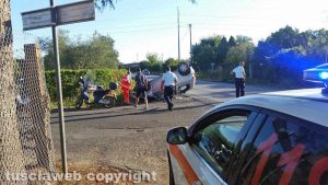 L'incidente di questa mattina