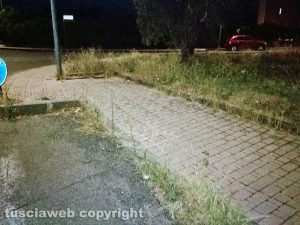 Viterbo - Degrado nel quartiere Santa Barbara