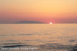 Tarquinia - un tramonto a Marina Velka