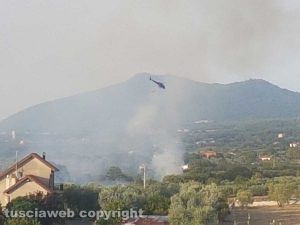 Incendio a Ponte di Cetti
