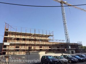 Viterbo - Il cantiere a Sallupara