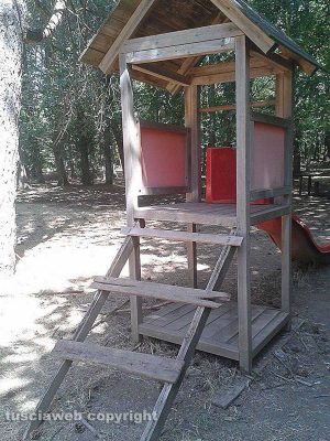 Soriano - Area pic nic detta Forestale sulla Canepinese