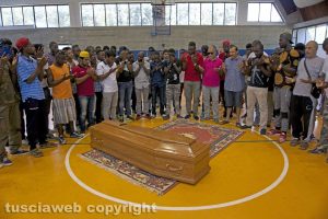 Montefiascone - I funerali di Morientes Diomande