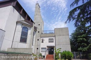 Viterbo - La chiesa di Santa Barbara