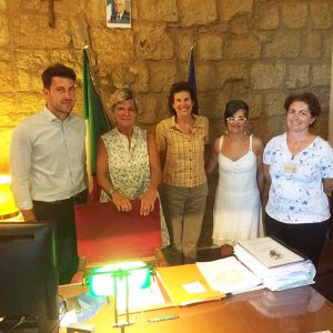 Bagnoregio - Visita della presidente di Enit, Evelina Christillin