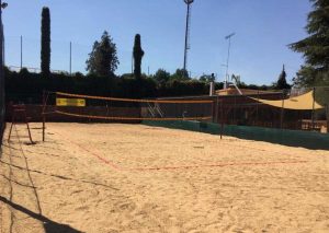 Il campo da beach volley