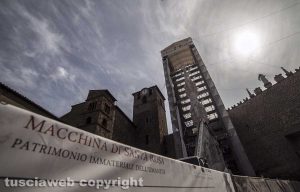 Viterbo - Macchina di S. Rosa - Gloria a S. Sisto