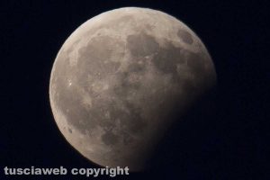 Viterbo - L'eclissi lunare