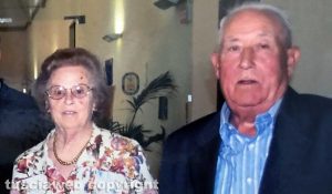 Viterbo - Carlo Quintarelli e la moglie Francesca Rampietti