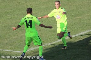 Sport - Calcio - Viterbese - Jari Vandeputte e Luca Baldassin