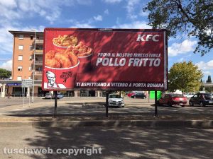 La pubblicità di KCF