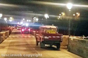 Civita Castellana – Ponte Clementino – I soccorsi sul posto