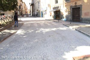 Viterbo - Via Cairoli dopo i lavori