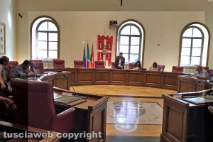 Viterbo - Il consiglio provinciale
