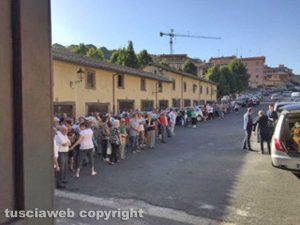 I funerali di Giorgio Rapiti
