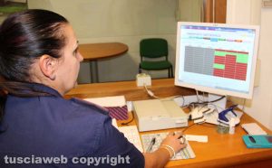 Viterbo - Miranda Campana, sostituto commissario, responsabile dell'ufficio passaporti