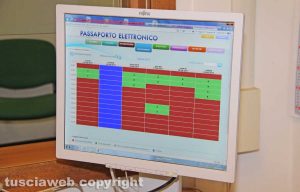 Viterbo - L'agenda passaporto online dell'ufficio passaporti della questura