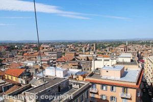 Viterbo dall'alto