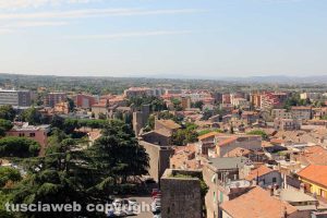 Viterbo dall'alto