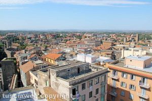 Viterbo dall'alto