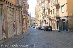 Viterbo - La città deserta a Ferragosto
