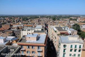 Viterbo dall'alto