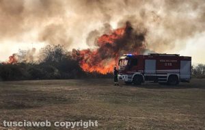 Un incendio