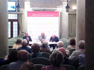 Luciano Dottarelli, Aurelio Rizzacasa e Samuel Montealegre all'Enciclopedia Treccani