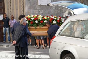 Viterbo - I funerali di Massimiliano Greto