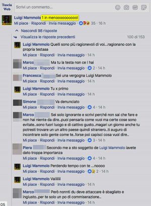 Facebook - I commenti alla notizia della morte di Morientes Diomande