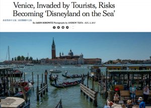 Venezia sul New York Times