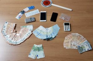 Carabinieri - Le banconote false sequestrate